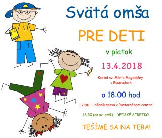 Aprílová detská svätá omša