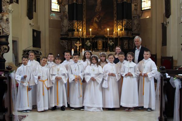 Prvé sväté prijímanie u nás