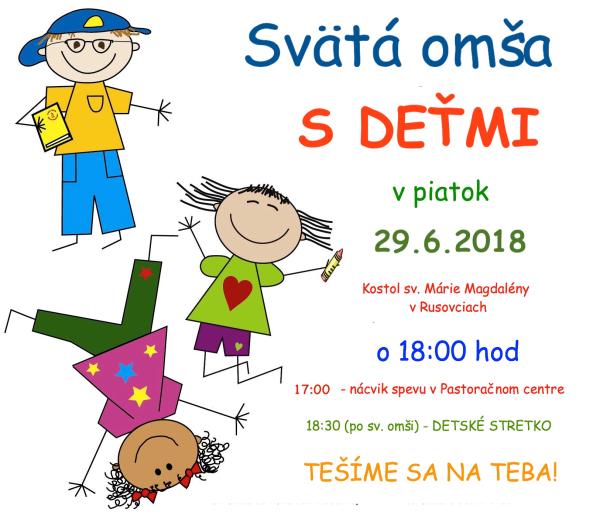 Detská svätá omša otvorila prázdniny