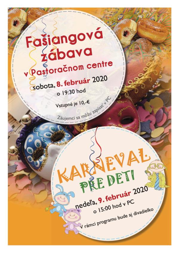 Fašiangy pre dospelých aj deti sú tu!