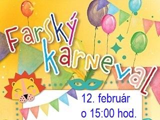 Farský karneval pre deti 12. februára