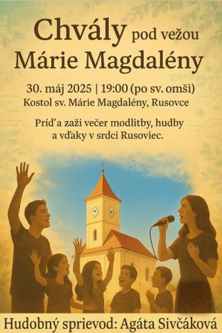 Pozvánka na večer chvál