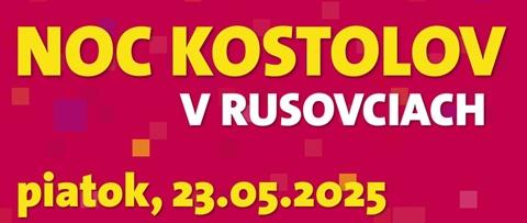 Noc kostolov v Rusovciach