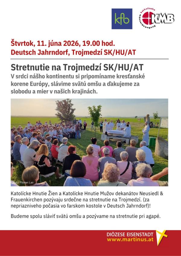 Medzinárodné stretnutie na Trojmedzí bude 11. 6. 2026